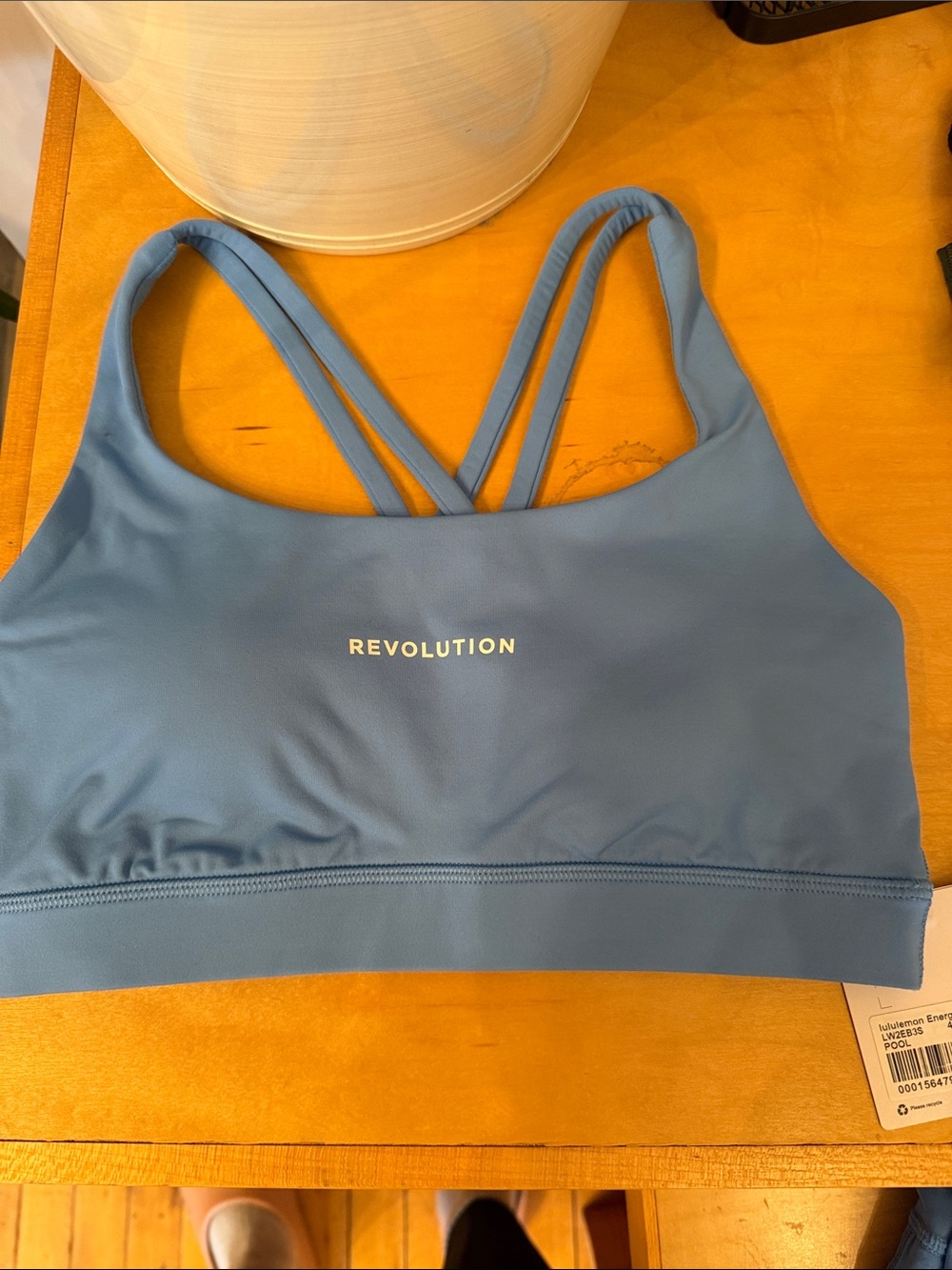 lululemon Energy Bra - Pool Party NWT